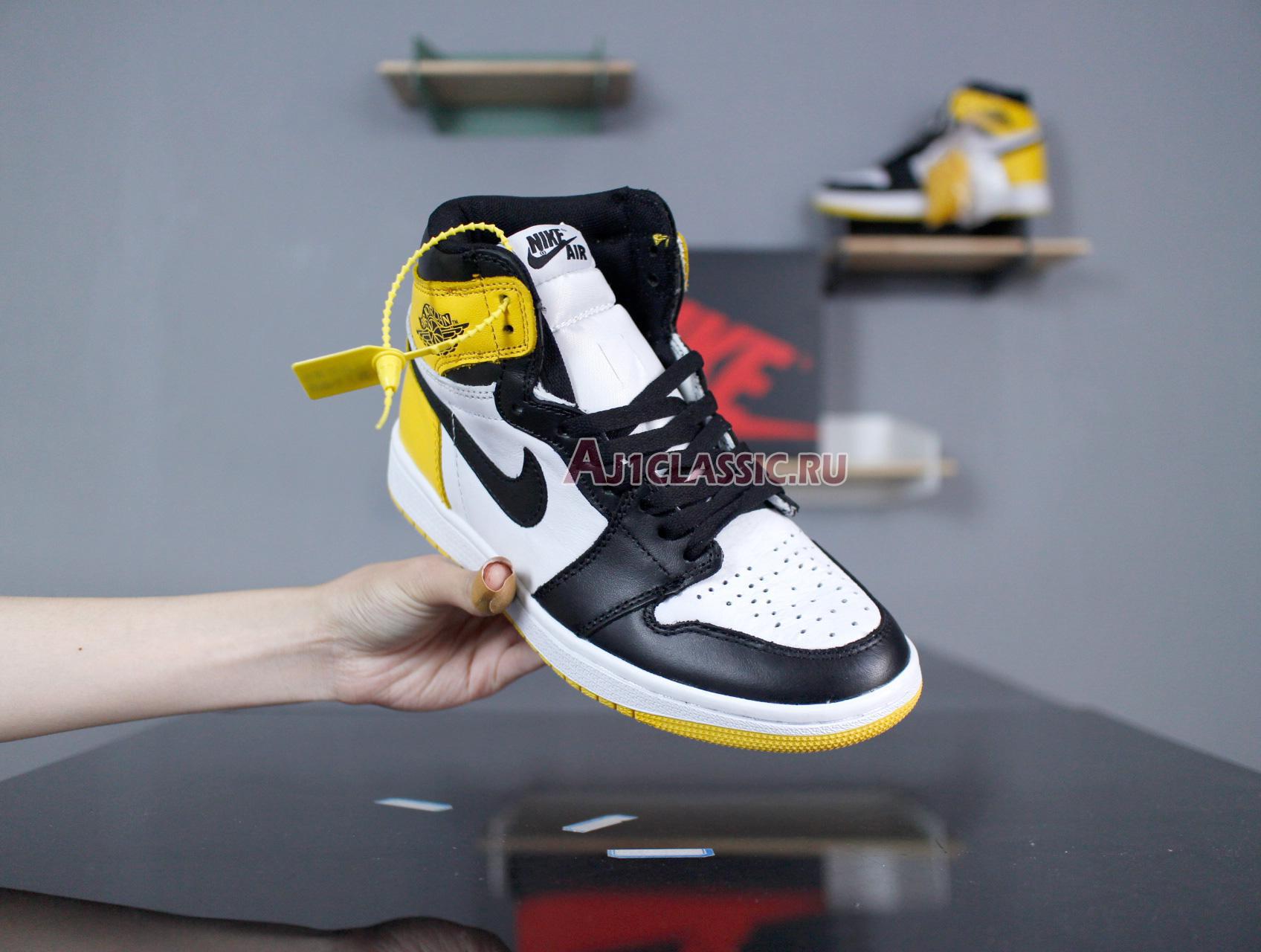 New Air Jordan 1 Retro High OG "Yellow Ochre" 555088-109 Shoes