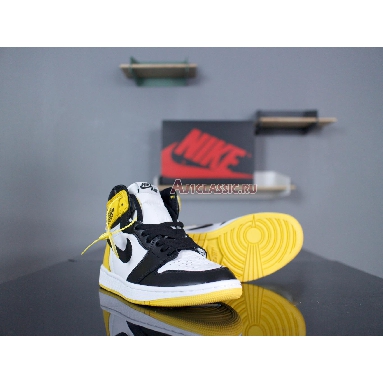 Air Jordan 1 Retro High OG Yellow Ochre 555088-109 Summit White/Yellow Ochre-Black Sneakers