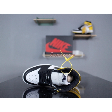 Air Jordan 1 Retro High OG Yellow Ochre 555088-109 Summit White/Yellow Ochre-Black Sneakers