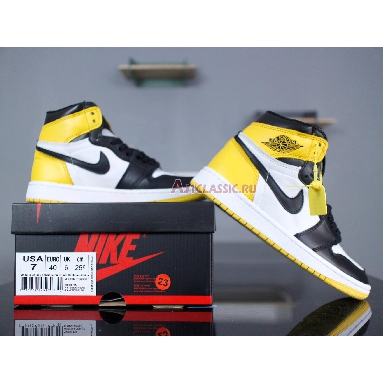 Air Jordan 1 Retro High OG Yellow Ochre 555088-109 Summit White/Yellow Ochre-Black Sneakers