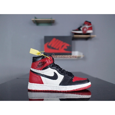 Air Jordan 1 Retro High OG Bred Toe 555088-610 Gym Red/Black-Summit White Sneakers