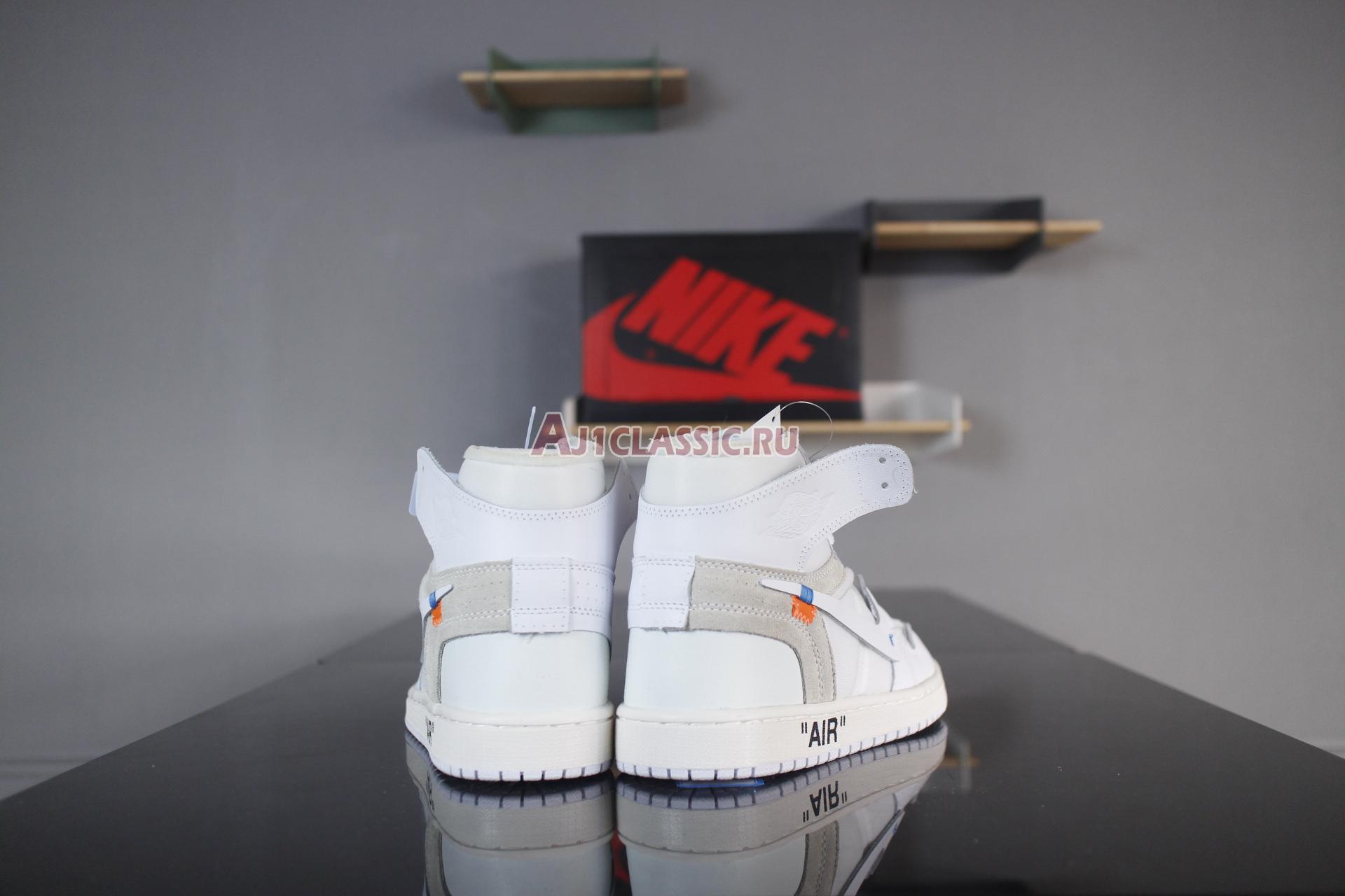 New Off-White x Air Jordan 1 Retro High OG "White" AQ0818-100 Shoes