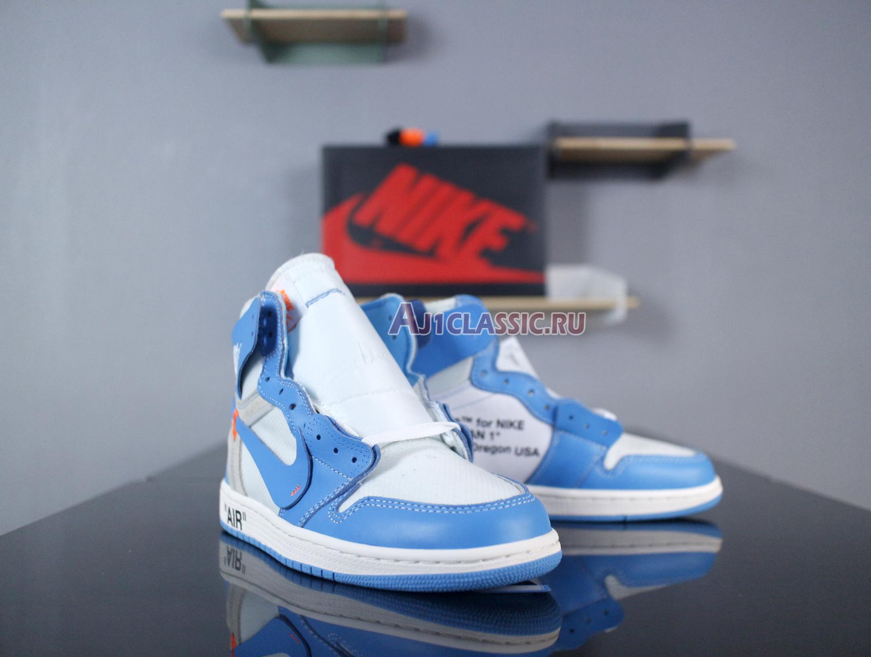 New Off-White x Air Jordan 1 Retro High OG "UNC" AQ0818-148 Shoes