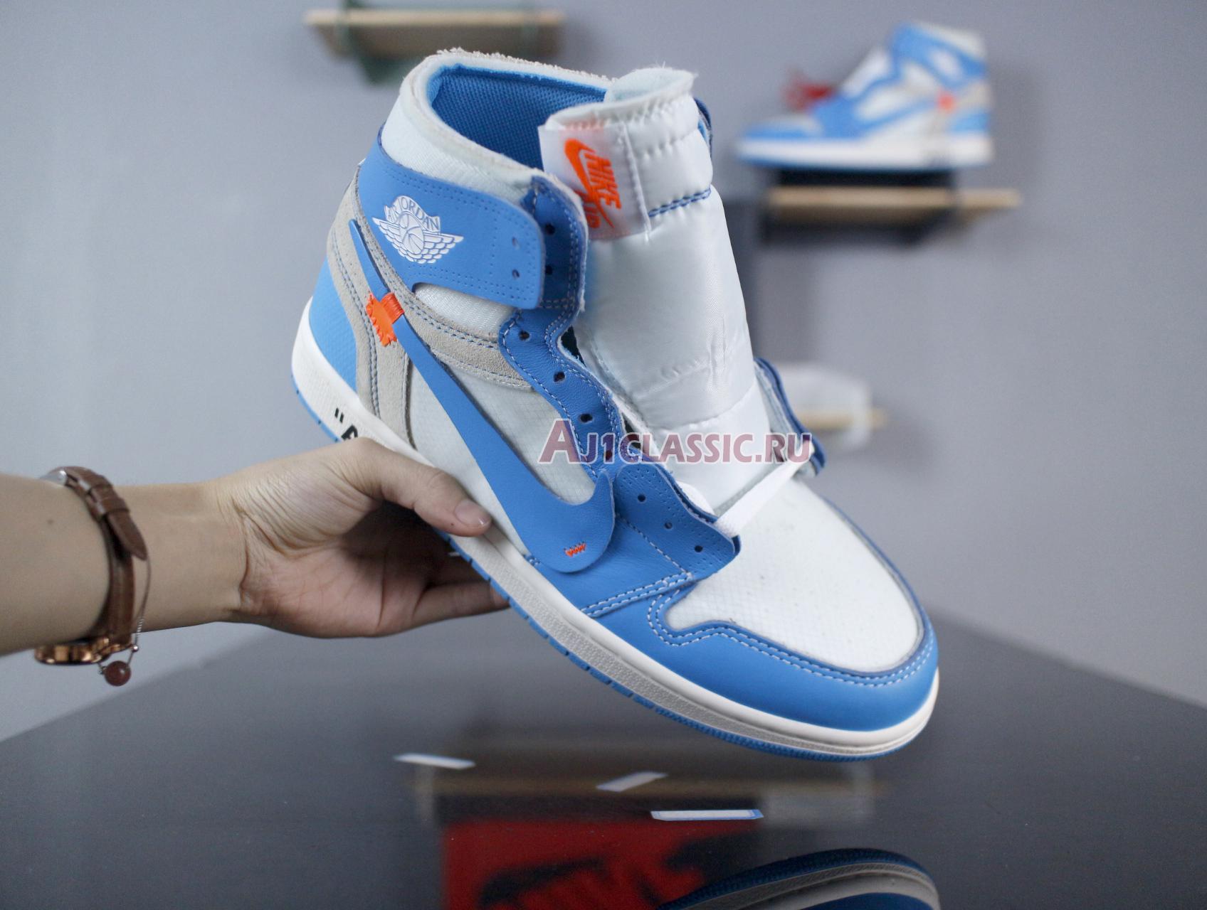 New Off-White x Air Jordan 1 Retro High OG "UNC" AQ0818-148 Shoes