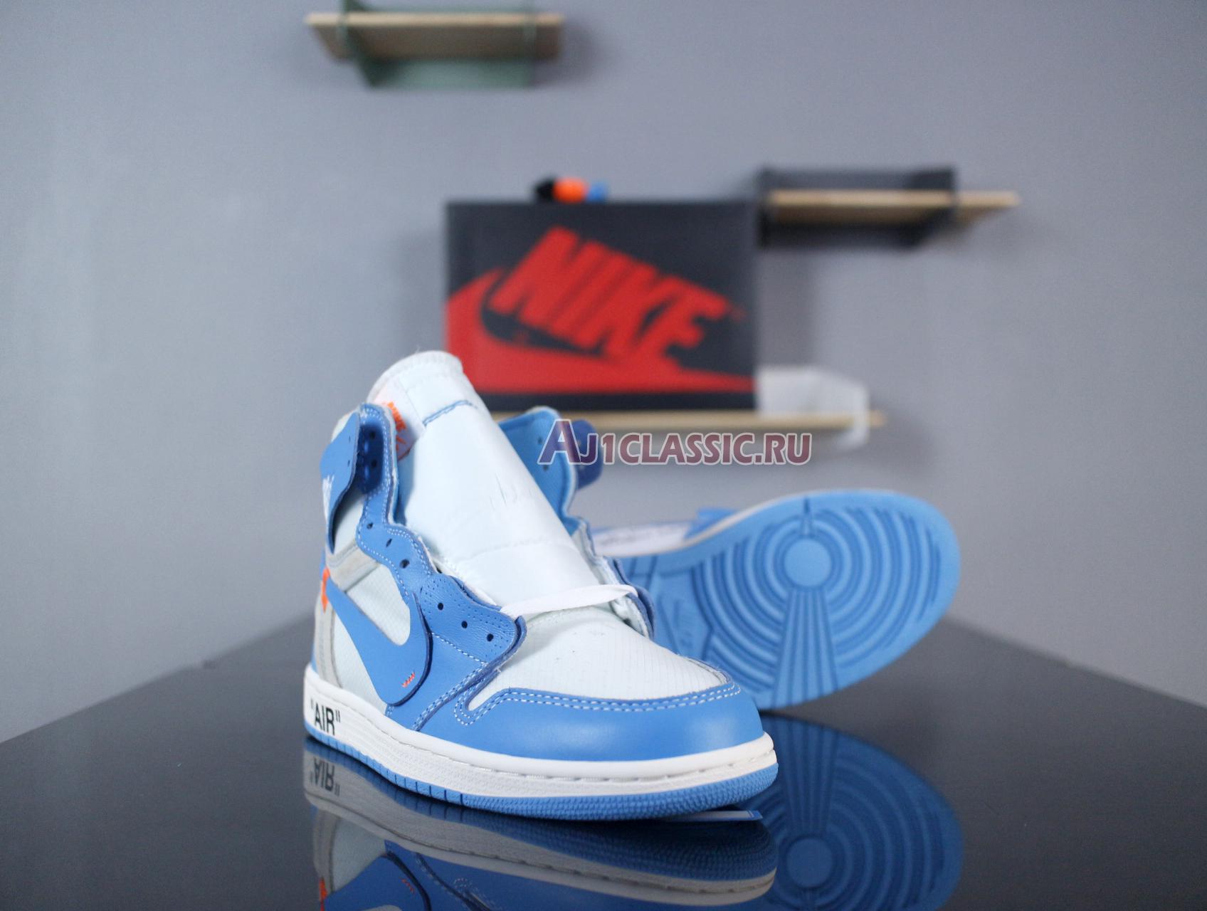 New Off-White x Air Jordan 1 Retro High OG "UNC" AQ0818-148 Shoes