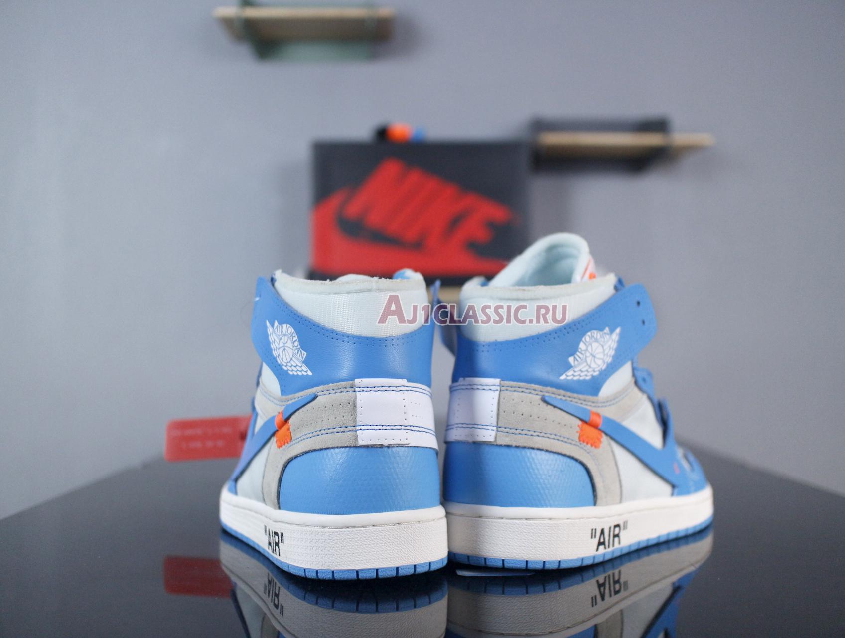 New Off-White x Air Jordan 1 Retro High OG "UNC" AQ0818-148 Shoes