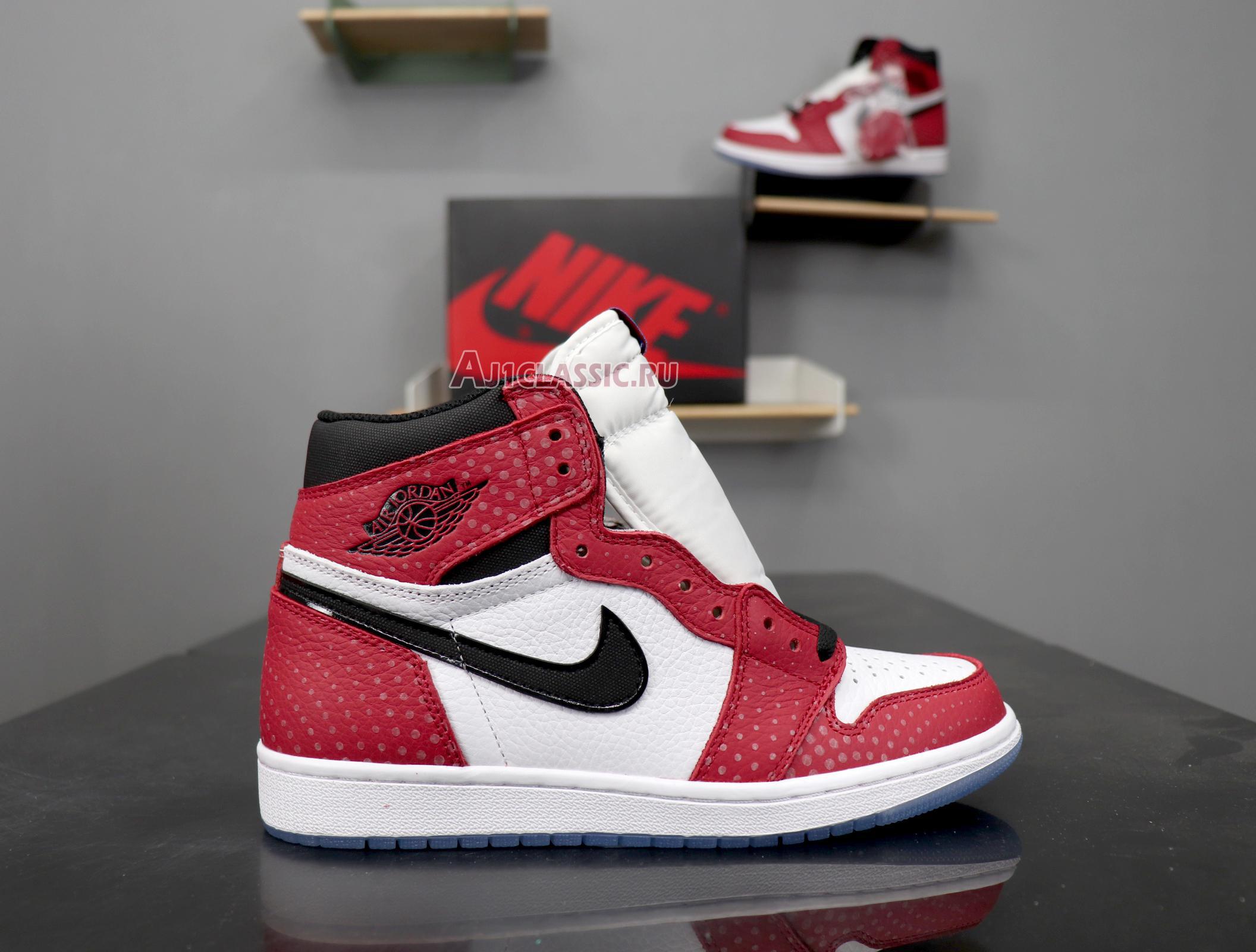 New Air Jordan 1 Retro High OG "Origin Story" 555088-602 Shoes