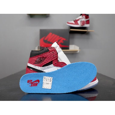 Air Jordan 1 Retro High OG Origin Story 555088-602 Gym Red/White-Photo Blue-Black Sneakers