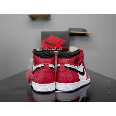 Air Jordan 1 Retro High OG Origin Story 555088-602 Gym Red/White-Photo Blue-Black Sneakers