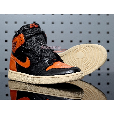 Air Jordan 1 Retro High OG Shattered Backboard 3.0 555088-028 Black/Pale Vanilla-Starfish Sneakers