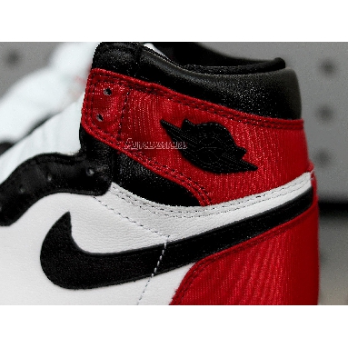 Air Jordan 1 Retro High Satin Black Toe CD0461-016 Black/White-Varsity Red Sneakers