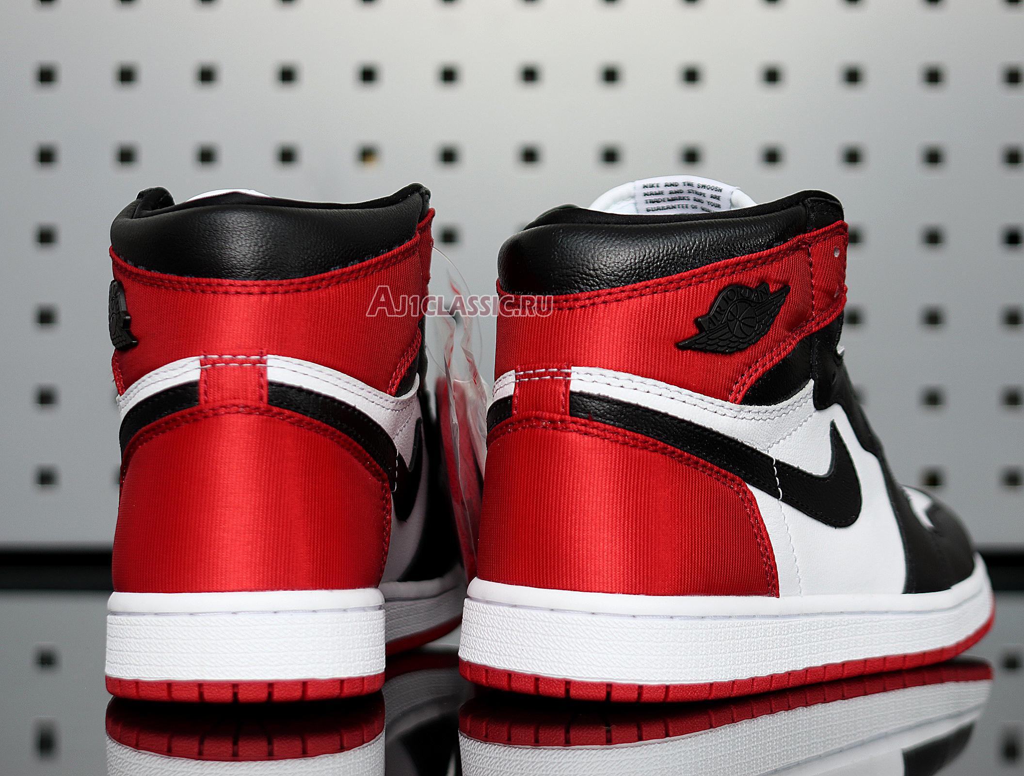 Air Jordan 1 Retro High "Satin Black Toe" CD0461-016