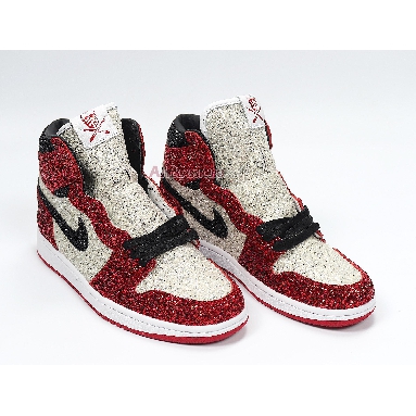 Air Jordan 1 High Chicago Winter CK5566-610 Red/Black/White/Diamond Mens Womens Shoes