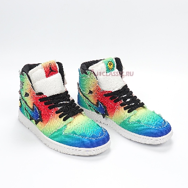 J Balvin x Air Jordan 1 Retro High OG DC3481-900 Multi-Color/Black-Pink Foam-Multi-Color Sneakers