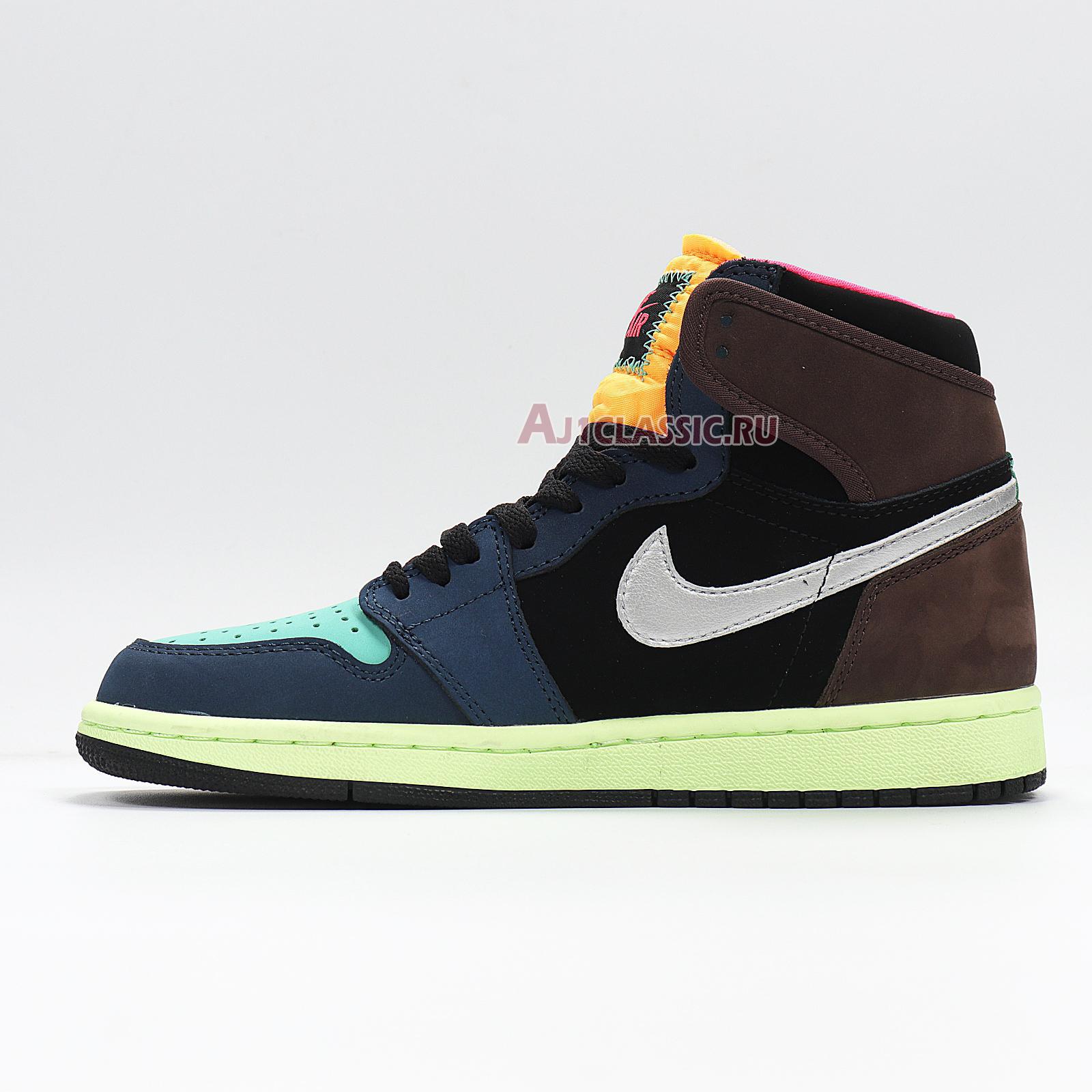 New Air Jordan 1 Retro High OG "Tokyo Bio Hack" 555088-201 Shoes