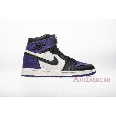 Air Jordan 1 Retro High OG Court Purple 555088-501 Court Purple/Sail-Black Sneakers