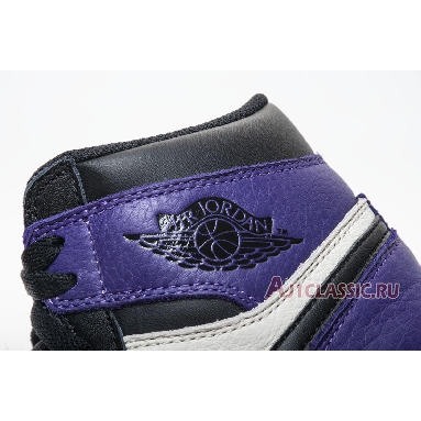 Air Jordan 1 Retro High OG Court Purple 555088-501 Court Purple/Sail-Black Mens Womens Shoes