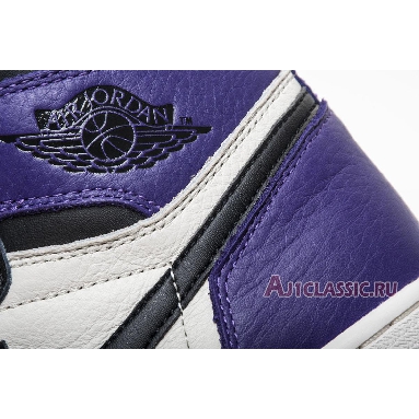 Air Jordan 1 Retro High OG Court Purple 555088-501 Court Purple/Sail-Black Sneakers