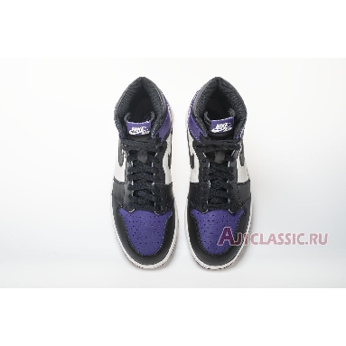 Air Jordan 1 Retro High OG Court Purple 555088-501 Court Purple/Sail-Black Sneakers