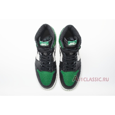 Air Jordan 1 Retro High OG Pine Green 555088-302 Pine Green/Sail-Black Mens Womens Shoes