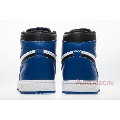 Fragment Design x Air Jordan 1 Retro High OG 716371-040 Black/Sport Royal-White Mens Womens Shoes