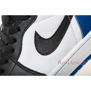 Fragment Design x Air Jordan 1 Retro High OG 716371-040 Black/Sport Royal-White Mens Womens Shoes