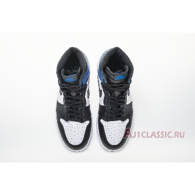 Fragment Design x Air Jordan 1 Retro High OG 716371-040 Black/Sport Royal-White Sneakers