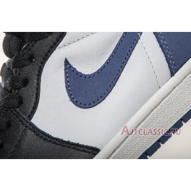 Air Jordan 1 Retro High OG Blue Moon 555088-115 Summit White/Blue Moon-Black Mens Womens Shoes