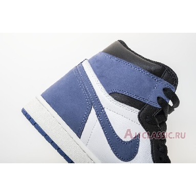 Air Jordan 1 Retro High OG Blue Moon 555088-115 Summit White/Blue Moon-Black Sneakers