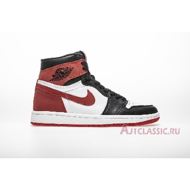 Air Jordan 1 Retro High OG Track Red 555088-112 Summit White/Track Red-Black Sneakers