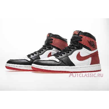 Air Jordan 1 Retro High OG Track Red 555088-112 Summit White/Track Red-Black Sneakers