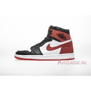 Air Jordan 1 Retro High OG Track Red 555088-112 Summit White/Track Red-Black Sneakers