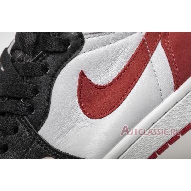 Air Jordan 1 Retro High OG Track Red 555088-112 Summit White/Track Red-Black Mens Womens Shoes