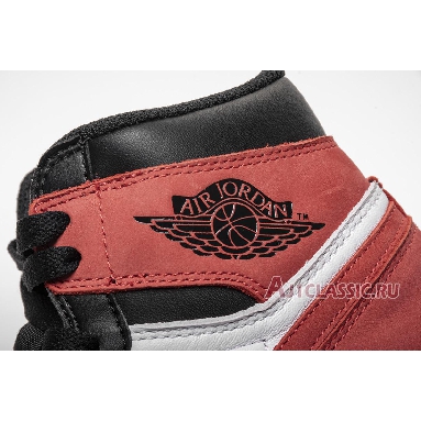 Air Jordan 1 Retro High OG Track Red 555088-112 Summit White/Track Red-Black Mens Womens Shoes