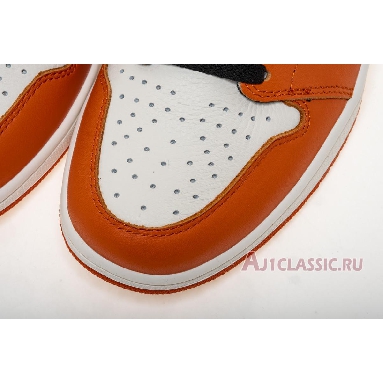 Air Jordan 1 Retro High OG Shattered Backboard Away 555088-113 Sail/Black-Starfish Mens Womens Shoes