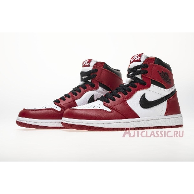 Air Jordan 1 Retro High OG Chicago 2015 555088-101 White/Black-Varsity Red Sneakers