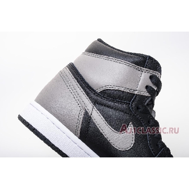 Air Jordan 1 Retro High OG Shadow 2018 555088-013 Black/White-Medium Grey Mens Womens Shoes