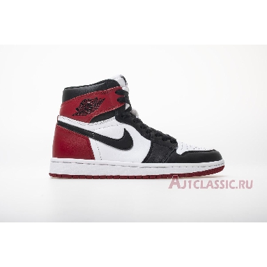 Air Jordan 1 Retro High OG Black Toe 2016 555088-125 Black/White-Varsity Red Sneakers