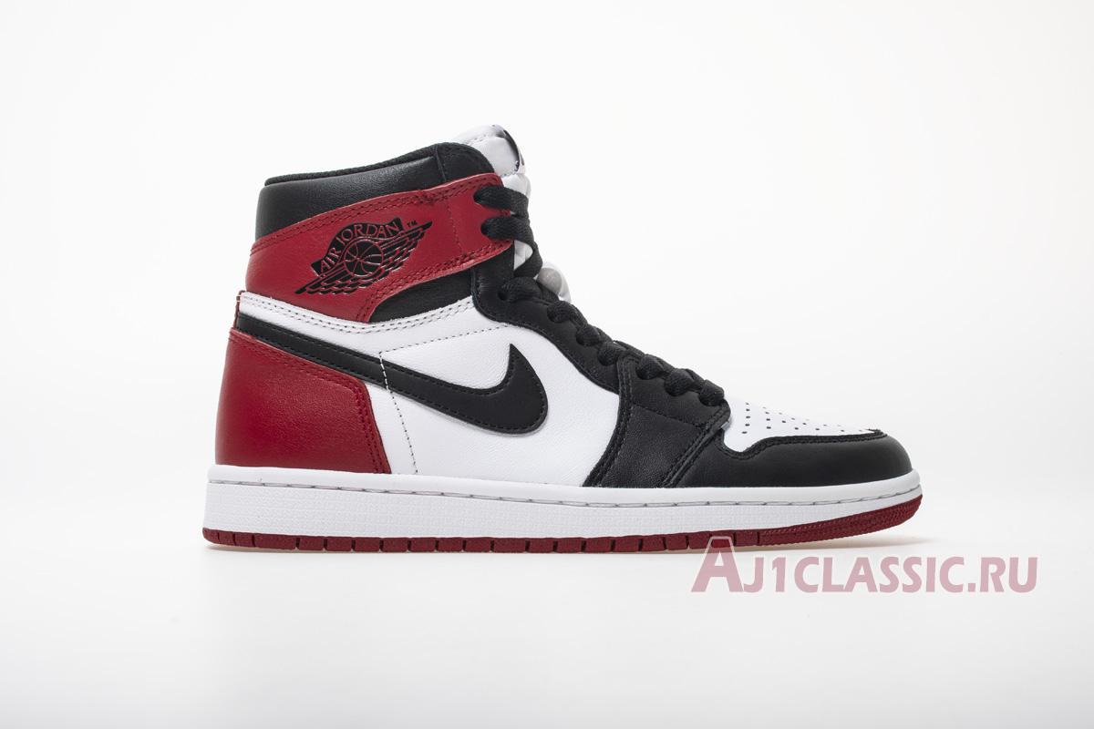 New Air Jordan 1 Retro High OG "Black Toe 2016" 555088-125 Shoes