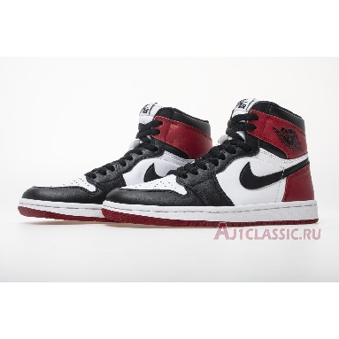 Air Jordan 1 Retro High OG Black Toe 2016 555088-125 Black/White-Varsity Red Sneakers