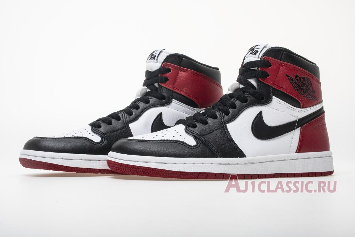 New Air Jordan 1 Retro High OG "Black Toe 2016" 555088-125 Shoes