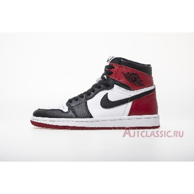 Air Jordan 1 Retro High OG Black Toe 2016 555088-125 Black/White-Varsity Red Sneakers