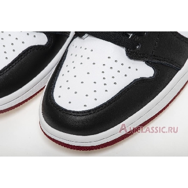 Air Jordan 1 Retro High OG Black Toe 2016 555088-125 Black/White-Varsity Red Sneakers