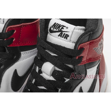 Air Jordan 1 Retro High OG Black Toe 2016 555088-125 Black/White-Varsity Red Sneakers