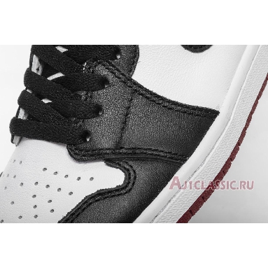 Air Jordan 1 Retro High OG Black Toe 2016 555088-125 Black/White-Varsity Red Mens Womens Shoes