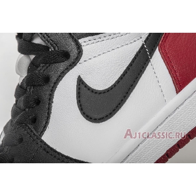 Air Jordan 1 Retro High OG Black Toe 2016 555088-125 Black/White-Varsity Red Mens Womens Shoes