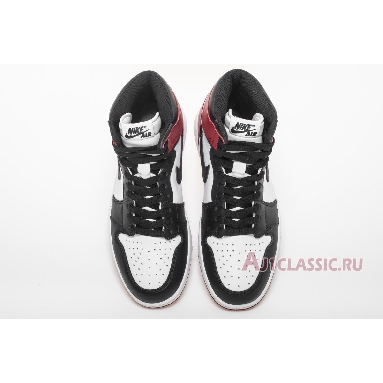 Air Jordan 1 Retro High OG Black Toe 2016 555088-125 Black/White-Varsity Red Sneakers