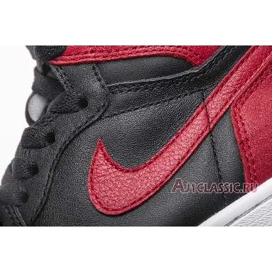 Air Jordan 1 Retro High OG Banned 2016 555088-001 Black/Varsity Red-White Mens Womens Shoes