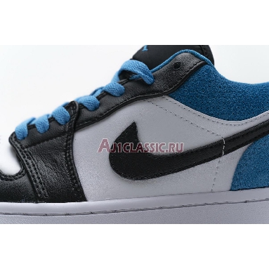 Air Jordan 1 Low Laser Blue CK3022-004 Black/Black-Laser Blue-White Sneakers