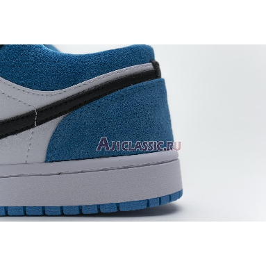 Air Jordan 1 Low Laser Blue CK3022-004 Black/Black-Laser Blue-White Sneakers